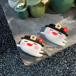 Para <span class=keywords><strong>Beats</strong></span> <span class=keywords><strong>Studio</strong></span> <span class=keywords><strong>Buds</strong></span>, fundas para auriculares, funda protectora de silicona de dibujos animados para <span class=keywords><strong>Beats</strong></span> <span class=keywords><strong>Studio</strong></span>, auriculares, <span class=keywords><strong>caja</strong></span> de carga con gancho - Product Image 4