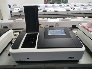 Espectrofotómetro de Doble Haz de 190-1100nm con Pantalla Táctil Capacitiva de 7 Pulgadas y Lámpara de Botón de Silicio LCD de 1nm - Product Image 2