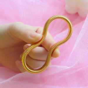 Muslimplain ring bracciale in acciaio inossidabile advanced sense wide elastic stacked wholesale - Product Image 2