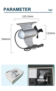 Propulseur portable étanche Ifungoo Y01-K 600W avec batterie B1, idéal pour la pêche en kayak et les sports nautiques – Excellente réputation - Product Image 4