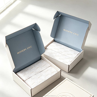 Boîte en carton ondulé personnalisée de qualité supérieure, impression offset couleur CMYK, double face, emballage de marque pour cadeaux, bijoux, décoration intérieure, magasin