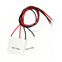 Semiconductores, Módulo de Placa de Disipación de Calor Peltier Termoeléctrico TEC1-12706 de 40*40 mm, Blanco, 0~15.2V/6A