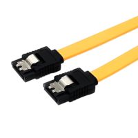 Kabel Data TRONIXIN Universal High-Speed SATA3.0 Flat Shielded Tinned Copper dengan Selubung PVC, Pengisian Cepat 3A, Kabel Kepang untuk Penggunaan Multimedia