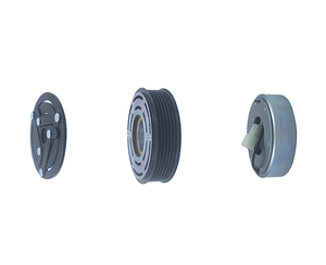 Từ AC máy nén ly hợp cho <span class=keywords><strong>QQ</strong></span> 6pk SP10 12V cuộn dây trung tâm mang ròng rọc tự động xe AC phụ tùng điều hòa không khí - Product Image 1