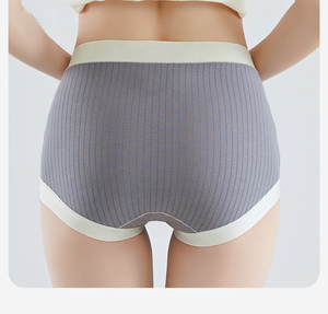 Sous-vêtements <span class=keywords><strong>de</strong></span> maternité sans couture pour femmes, culottes en coton pur, grandes tailles, pour la période pré-accouchement, pendant l'accouchement et après l'accouchement - Product Image 3