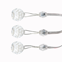 Guirlandes lumineuses de Noël programmables, lumières LED de Noël pour l'extérieur, rideau de boules LED pour l'extérieur, lumières LED de Noël pour les fêtes