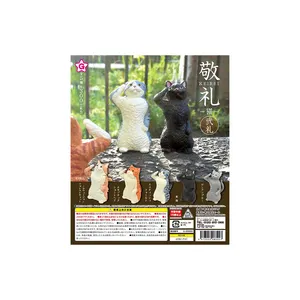 Instock Original japanische süße Katze Kapsel Spielzeug für Verkaufs automaten