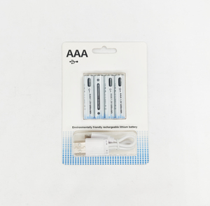 Tipo-C AAA Carga <span class=keywords><strong>Triple</strong></span> <span class=keywords><strong>A</strong></span> Baterías de iones de litio Micro USB Baterí<span class=keywords><strong>a</strong></span> <span class=keywords><strong>recargable</strong></span> de iones de litio 1,5 V - Product Image 3