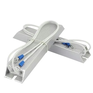 Résistance à fil bobiné Bonens <span class=keywords><strong>RXLG</strong></span> 1500W en boîtier aluminium, tolérance 5%, 0,01-1K, résistance de frein pour onduleur - Product Image 1