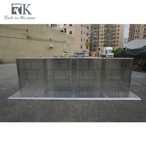 Barrera de control de multitudes plegable de aluminio de nueva marca para barrera de conciertos - Product Image 2