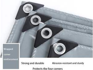 LIYUAN Durable Rip Tear Proof Wasserdicht Durable Housse de protection résistant aux intempéries PVC pour toit <span class=keywords><strong>Camping</strong></span> <span class=keywords><strong>Piscine</strong></span> - Product Image 4