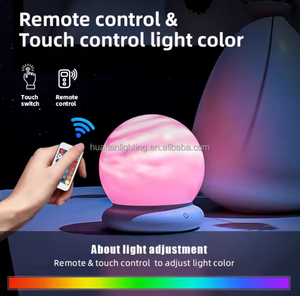 2025 <span class=keywords><strong>RGB</strong></span> thay đổi màu sắc phía Bắc Aurora đèn cạnh giường ngủ phong cách hiện đại từ xa không khí phòng ngủ ánh sáng sao cạnh giường ngủ trang trí ánh sáng - Product Image 2