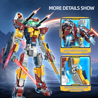 Woma Toys 2024 Nouvelle Série Mech Figurine d'Action Modèle de Jouet Mecha Ensemble de Briques de Construction Robot Jouet