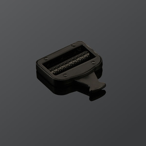 Side Release Buckle Alloy Black Adjustable For Bags Durable <b>Webbing</b> Safety Buckle Pet Accessory - Product Image 3