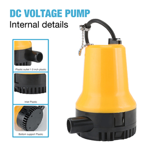 DC 저압 빌지 펌프 (고양정, 대유량) OEM 수중 펌프 - Product Image 1