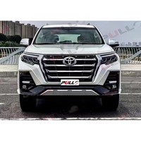 Accessoires de voiture pour Toyota Prado 2011-2017 changement à 2022 année policier-homme avec feux arrière de phare de capot de pare-chocs avant et arrière