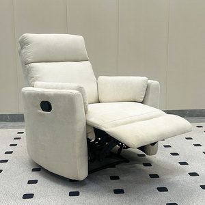 Canapé inclinable électrique avec fonction pivotante, design minimaliste, revêtement en tissu, fauteuil inclinable une place pour salon - Product Image 5