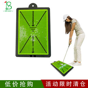Tapete de Práctica de Golf SE-38 PP, Césped Artificial, Base de Goma Antideslizante, Equipo de Entrenamiento Portátil - Product Image 5