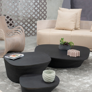 Fauteuil de négociation de forme spéciale minimaliste italien Chaise longue en bois massif de forme créative moderne - Product Image 5