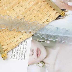 Ruban en organza à volants élastique de 3 cm, 10 yards, longueur personnalisée, délicat, pour emballage de bouquets de mariage et décoration de cadeaux - Product Image 5