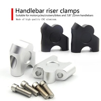 Klem stang sepeda motor, Adapter dudukan penjepit Universal untuk stang 7/8 "22mm