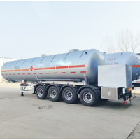 Yakıt Tankı Yarı Römorku 54000 Litre Yakıt Ham Petrol Benzin Dizel Tankeri Yağ Dağıtım Kamyonu Treyleri Satılık