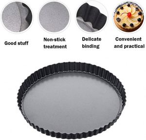 <span class=keywords><strong>Teglia</strong></span> per Baguette Francesi a 5 Scomparti, Stampi in Alluminio Rotondi per 12 Crostate, Stampo Forato per Torte, <span class=keywords><strong>Teglia</strong></span> per Pizza Bassa da 13 Pollici - Product Image 2