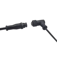 Connecteur circulaire M12 5 broches Câble électrique Mâle Femelle Prise industrielle Connecteur de fil étanche