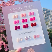 DANNYCOLL nouveau Design rose fille 12 couleurs Gel vernis Collection ongles Salon fournitures en gros UV Gel vernis à ongles ensemble