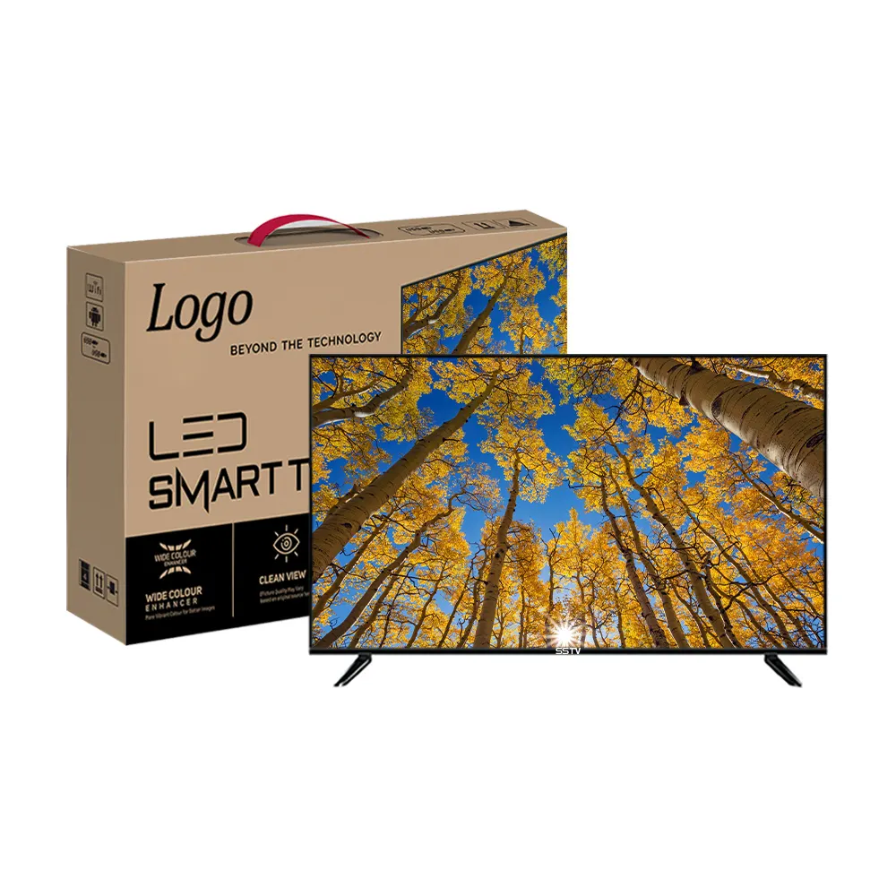 Classe Smart TV 32 "2K Full HD (1080P) LED TV Panneau TV plasma 32 pouces