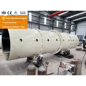 NPK compound granular fertilizer rotary drum auti-caking coating machine