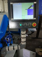 Calibrador de marcha atrás programable gráfico de 4000mm y 4mm, ajuste de ángulo, láminas de metal hidráulicas, máquina plegable de frenos de sartén cnc