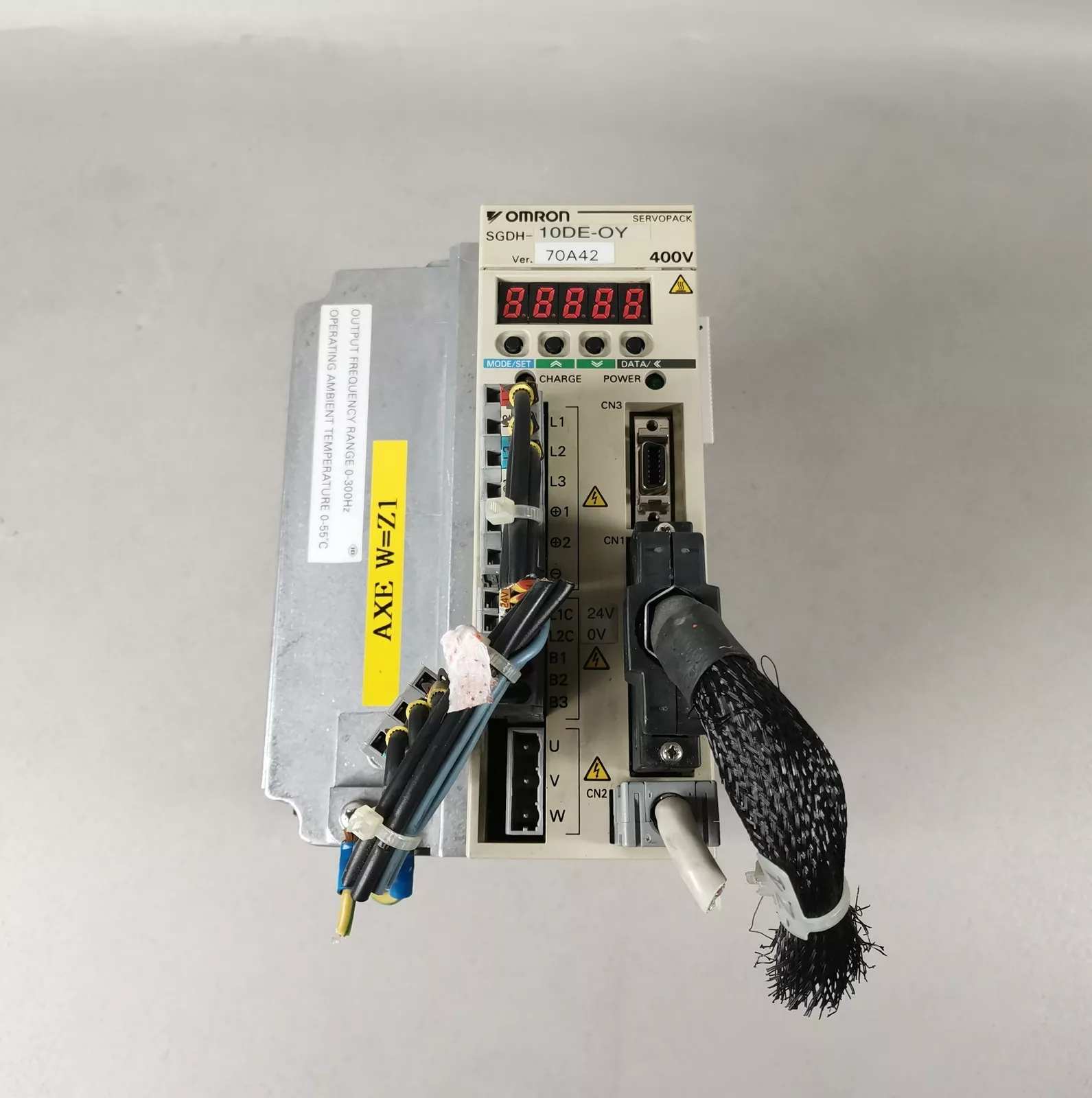 ■新品 在庫あり■ 新品 未使用 SGDH-10DE ◆6ヶ月保証 YASKAWA電機サーボパック サーボドライブ SGDH-01AE&frasl;JUSP NS100 200V