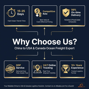 Transporte Marítimo FCL en Contenedores 20GP 40HQ de China a Estados Unidos, Servicio Puerta a Puerta DDP - Product Image 5