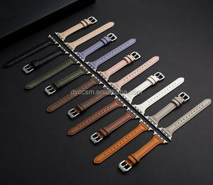 Bracelet de montre Appl étanche Montre d'usine Bracelet de montre en cuir Vente en gros Chaîne Bracelet de montre en cuir véritable Appliquer Montre de mode - Product Image 3