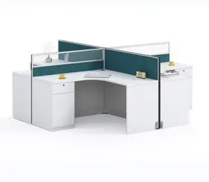 Moderne Büro tisch modulare Workstation Kabine Trennwand Anruf Workstation Schreibtisch Büromöbel