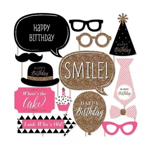 Impression personnalisée de phrases drôles accessoire de fête accessoires de cabine photo panneaux de tableau - Product Image 2