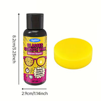 Solution de réparation des rayures sur les lunettes - Restaure la clarté et la surface lisse - Outil de réparation profonde pour la revitalisation des verres