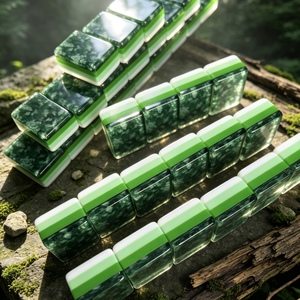 Ensemble de Mahjong de Luxe Série Designer, <span class=keywords><strong>le</strong></span> <span class=keywords><strong>Magicien</strong></span> <span class=keywords><strong>d</strong></span>'<span class=keywords><strong>Oz</strong></span>, 160 Pièces, Tuiles en Acrylique Cristal Épais à Quatre Couches, pour Voyage et Famille - Product Image 2