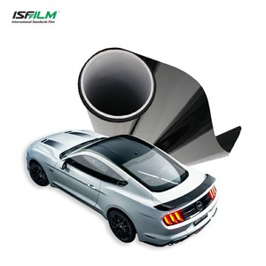 Película de Tinte Solar para Ventanas de Automóviles ISFFILM de 60 x 100 pies, Rollo Solar de Carbono con Rechazo de Calor Premium para Automóviles, 1.52 x 30 m, Nano Cerámica - Product Image 4