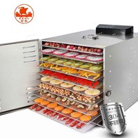Aanpasbare fruit- en groentedroger, draagbare voedseldroger & vleesdroogmachine, bananen-droger, kleurrijke fruit- en groentedroger
