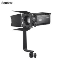 Kit d'éclairage de studio portable Godox S60-D 60W à trois LED, lampe d'ambiance à intensité réglable pour la photographie