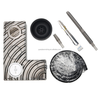 Forme de L Design créatif en plastique led fantaisie table bureau narguilé shisha