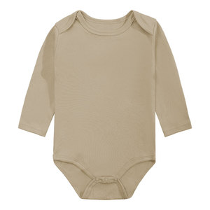 Body per Neonata 100% Cotone Pettinato, Personalizzabile, Manica Lunga, Design ODM Carino, 180-200 GSM, Estivo - Product Image 4