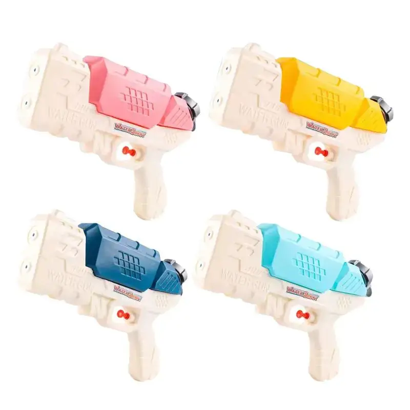 2023 New kids Double Nozzle Water Gun Toys Outdoor Playing Water 400ML Large Capacity pressing Interactive big Water Gun Toys