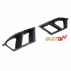 For BMW M3 M4 G80 G82 Auto Tuning Dry Carbon Fiber MP Style Front Bumper Air Ducts Vent Cover Trim Side <b>Splitters</b> Fins New Condi - Product Image 5