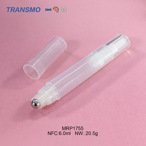 Flacon de brillant à lèvres vierge personnalisable et écologique de 3 ml, réutilisable, pour huile à cuticules et manucure - Product Image 6