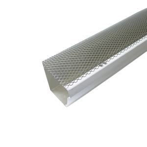 Fabrication en usine de garde-gouttes en aluminium, filtres perforés pour feuilles, système de protection des gouttières - Product Image 4