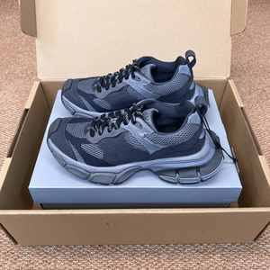 Zapatillas Deportivas Gruesas de Malla Gris Oscuro, Transpirables, Estilo Urbano, Casuales, con Plataforma, para Uso Diario - Product Image 1