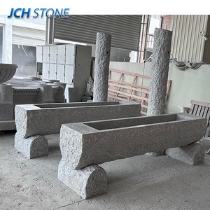 <span class=keywords><strong>Fontaine</strong></span> d'eau <span class=keywords><strong>en</strong></span> <span class=keywords><strong>pierre</strong></span> de granit naturelle décorative de jardin sur mesure, évier, pot, bac - Product Image 2